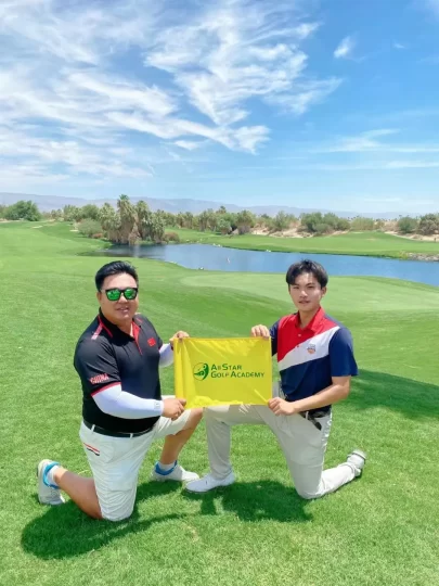 默契组合隋昊炀&白翔匀，FCG卡拉威世界锦标赛夺冠！-北京奥斯塔高尔夫学院
