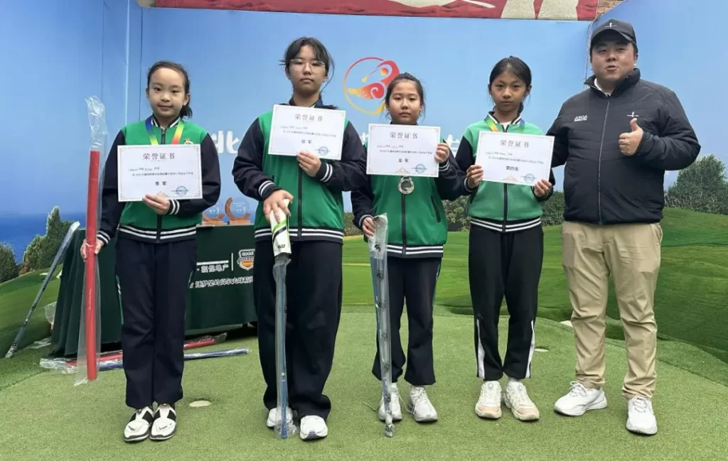 图片[8]-高尔夫进校园成果显著：通州区中小学生比赛见证青少年运动新风尚-北京奥斯塔高尔夫学院